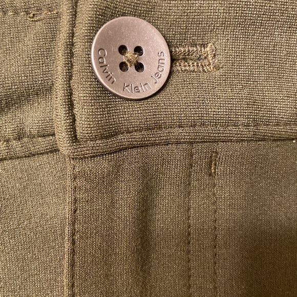 EUC Calvin Klein Olive Green Jegging, size US 8 - Picture 3 of 10